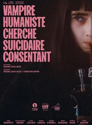 A L Affiche Du Max Linder Vampire Humaniste Cherche Suicidaire Consentant