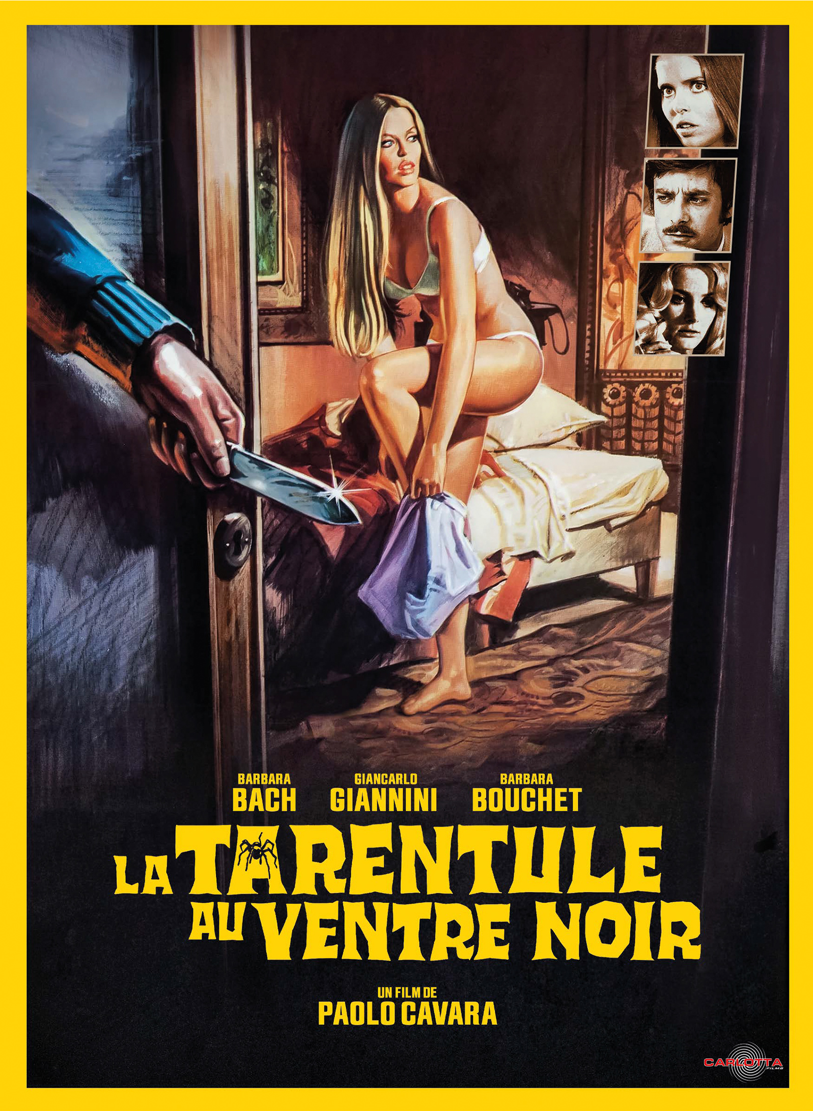 affiche LA TARENTULE AU VENTRE NOIR