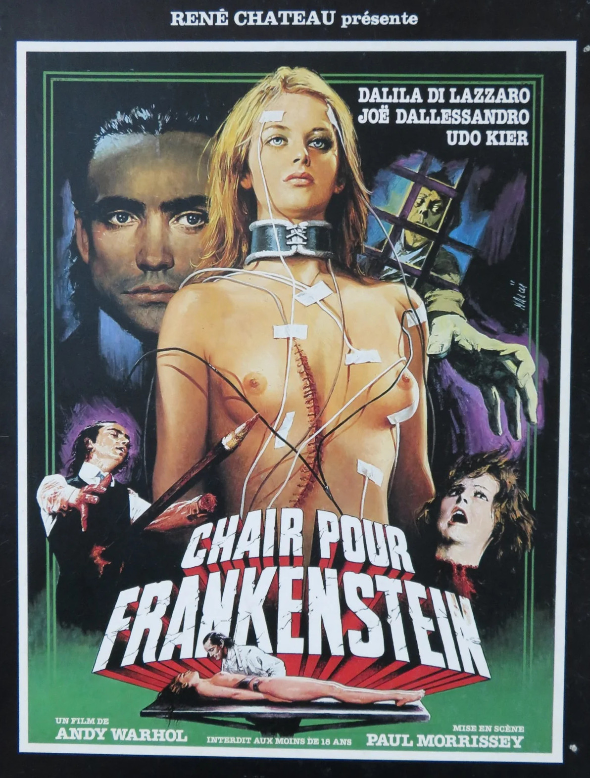 affiche Chair pour Frankenstein (en 3D)