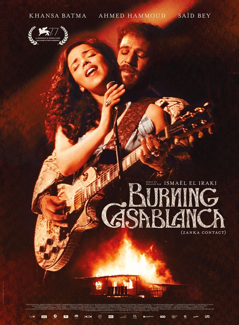affiche Burning Casablanca