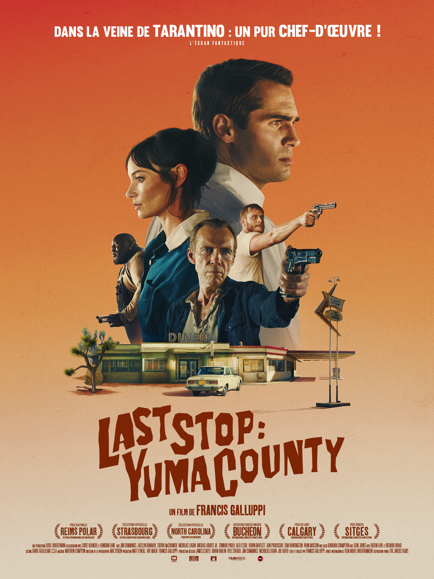 affiche THE LAST STOP IN YUMA COUNTY