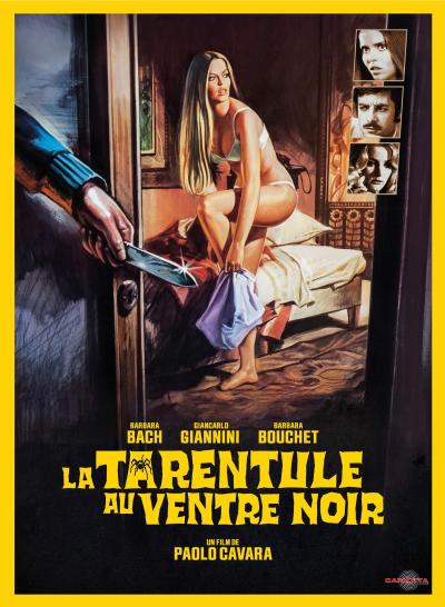 affiche LA TARENTULE AU VENTRE NOIR