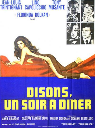 affiche DISONS, UN SOIR A DÎNER