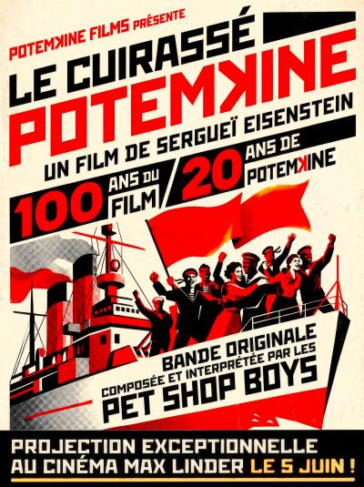 affiche LE CUIRASSÉ POTEMKINE